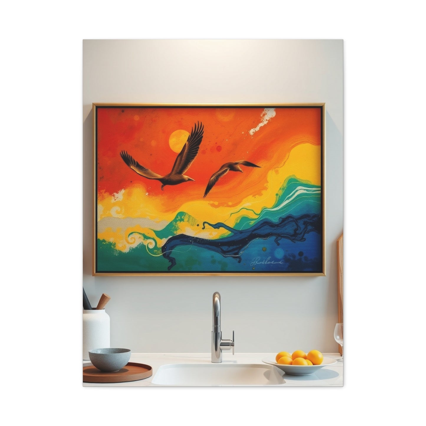 Culinary Splendor Wall wall art & canvas print