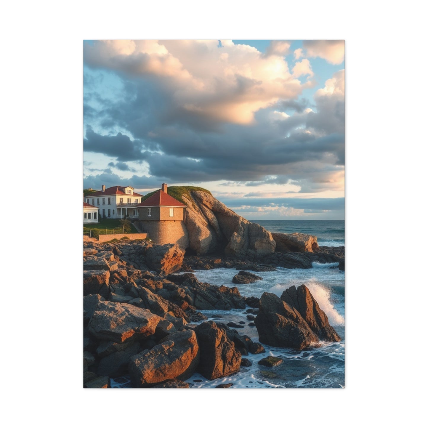 Sea Breeze Reverie Art Wall Art & Canvas Print