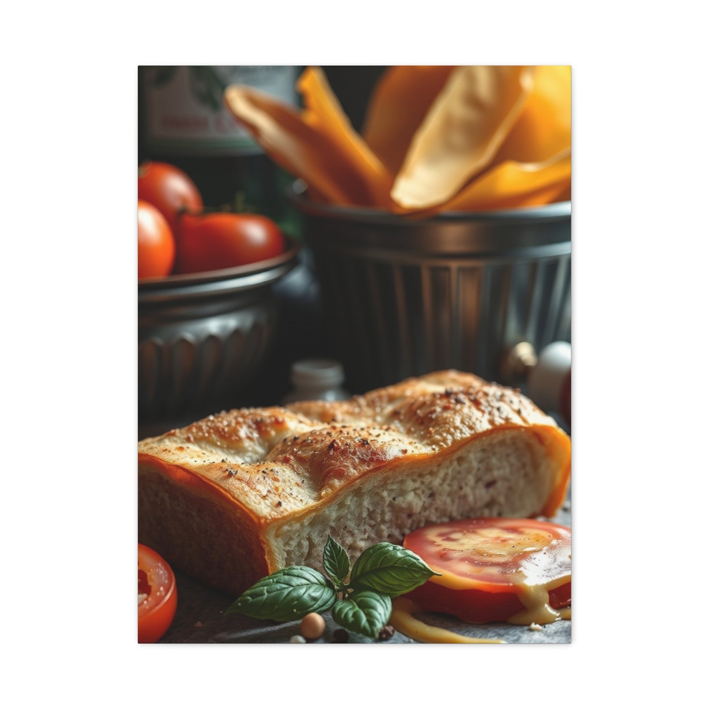 Elite Italian Food Art Vision Wall Art & Canvas Print