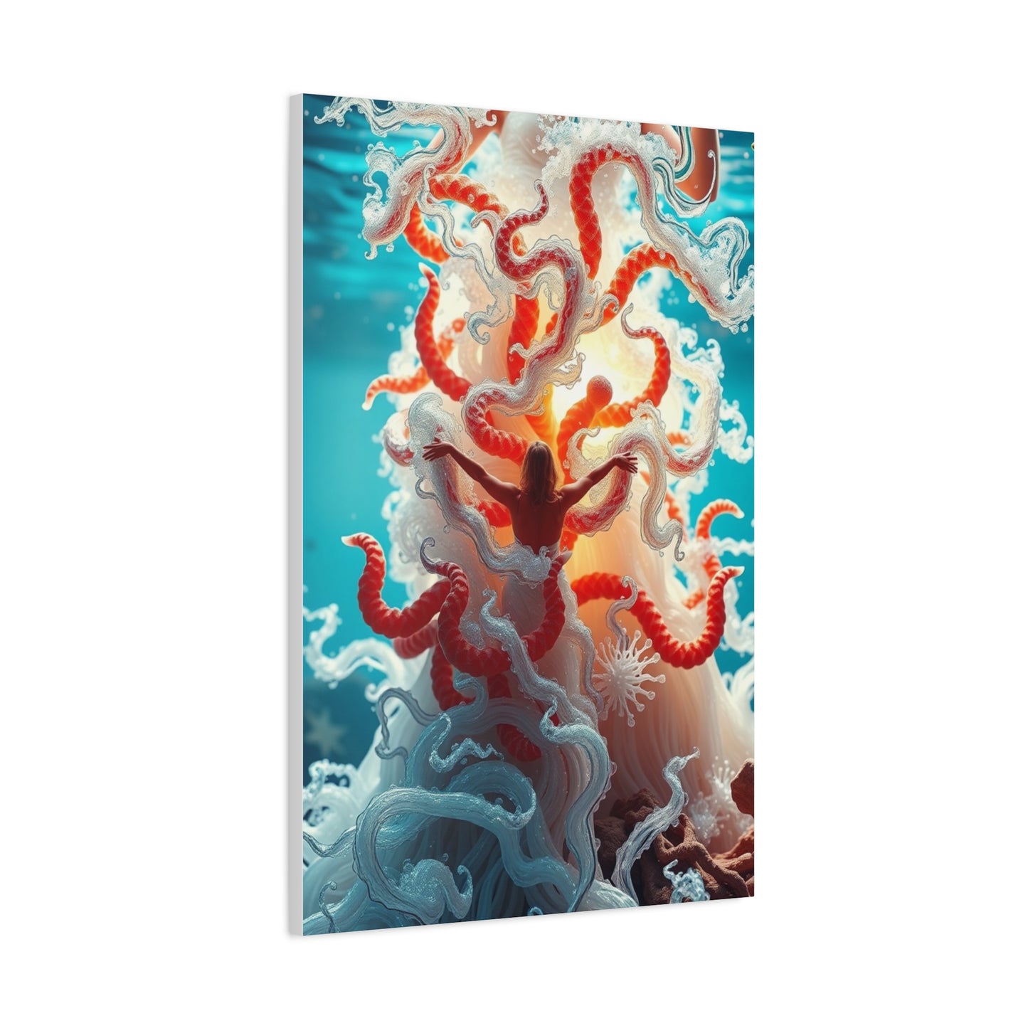 Celestial Waves Masterpiece Wall Art & Canvas Print