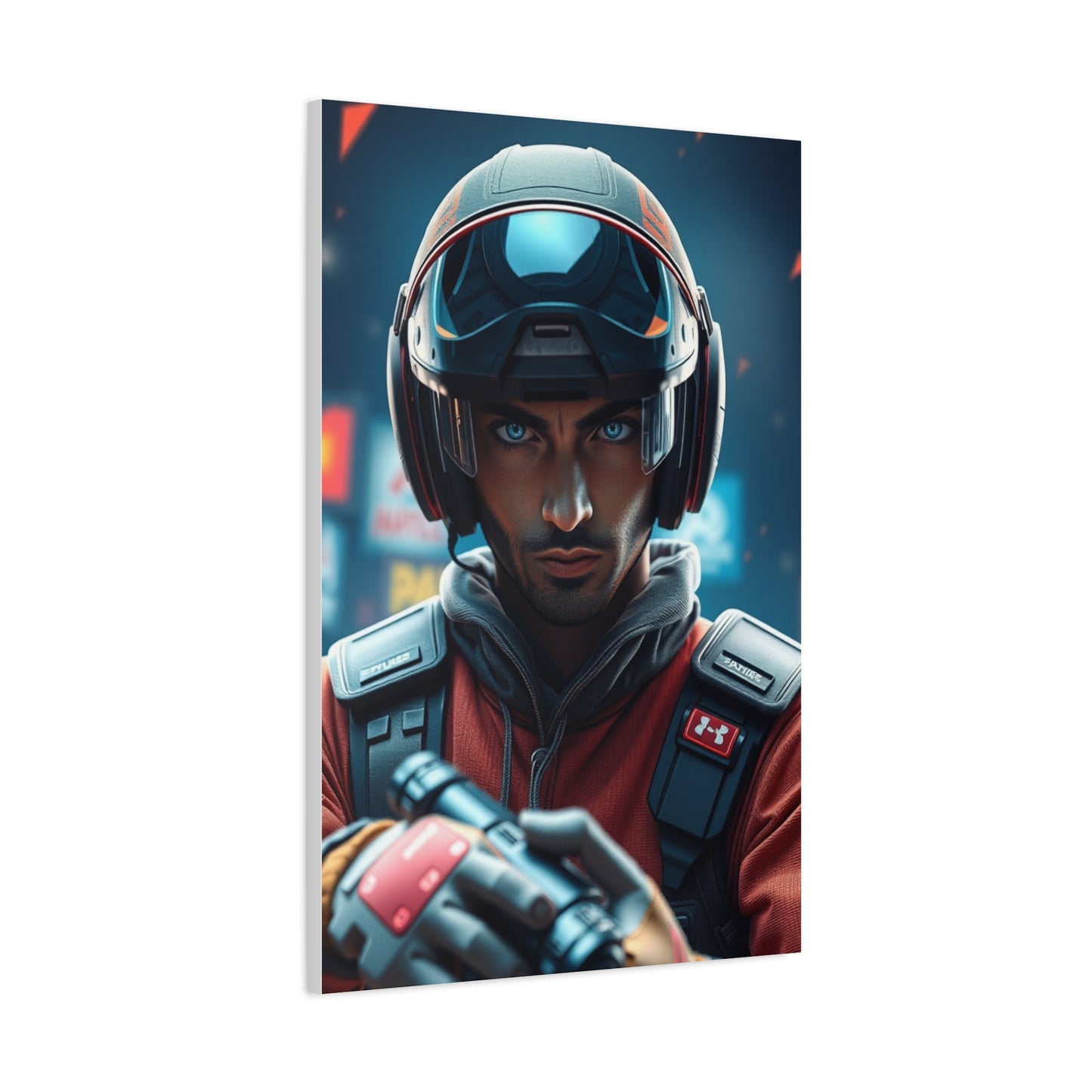 Luminous Pixel Masterpiece