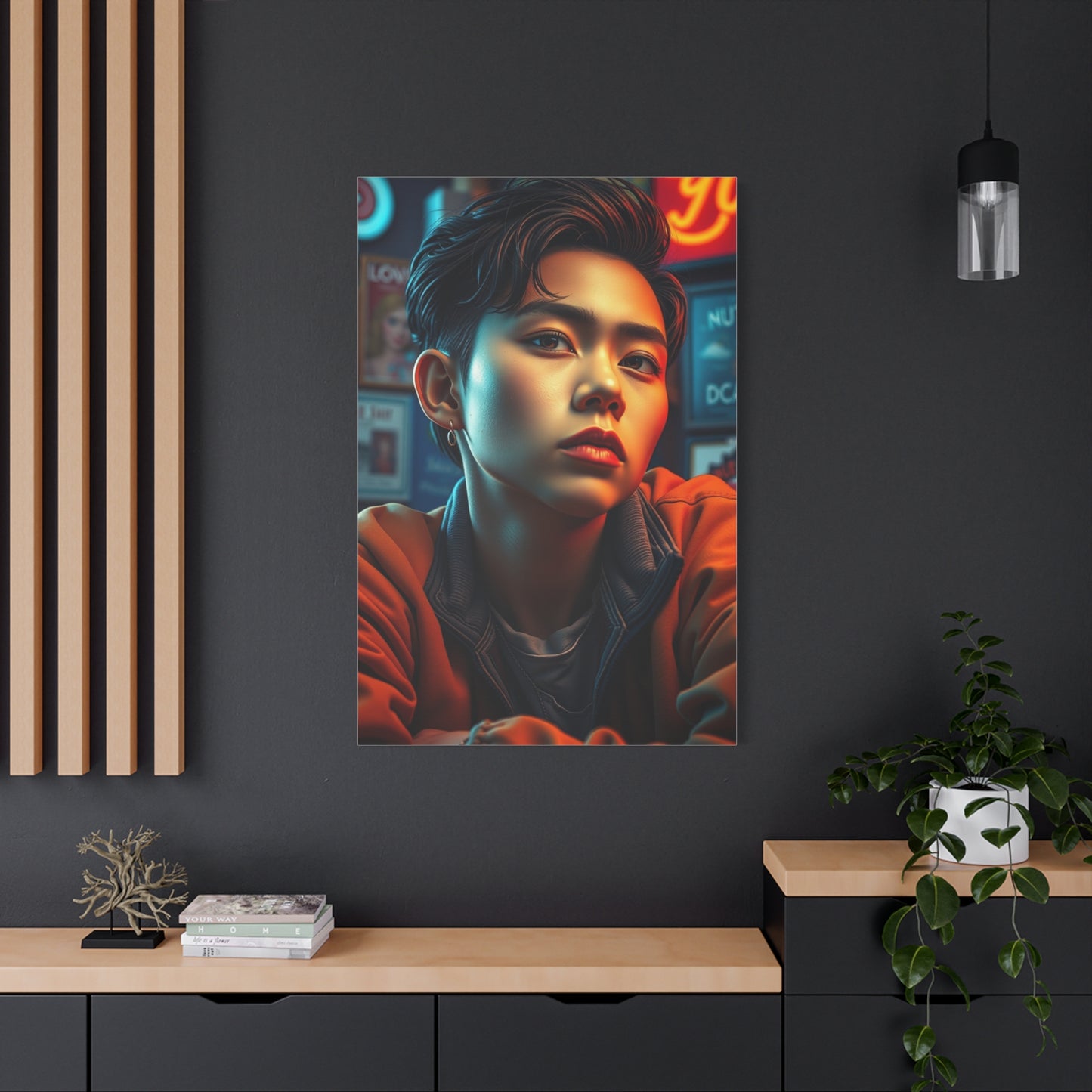 90’s Nostalgia Art Luxury Canvas Wall Art & Canvas Print