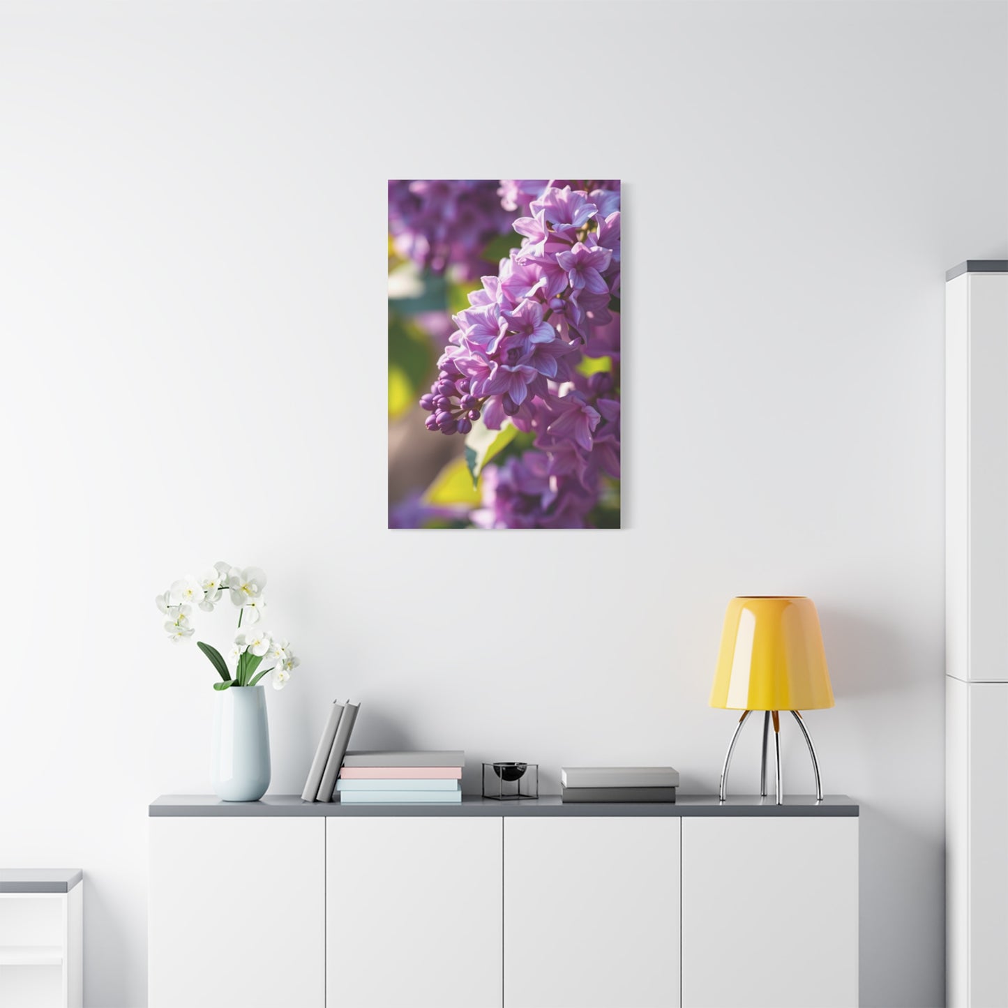 Lilac Flower Art Supreme Gallery Wall Art & Canvas Print