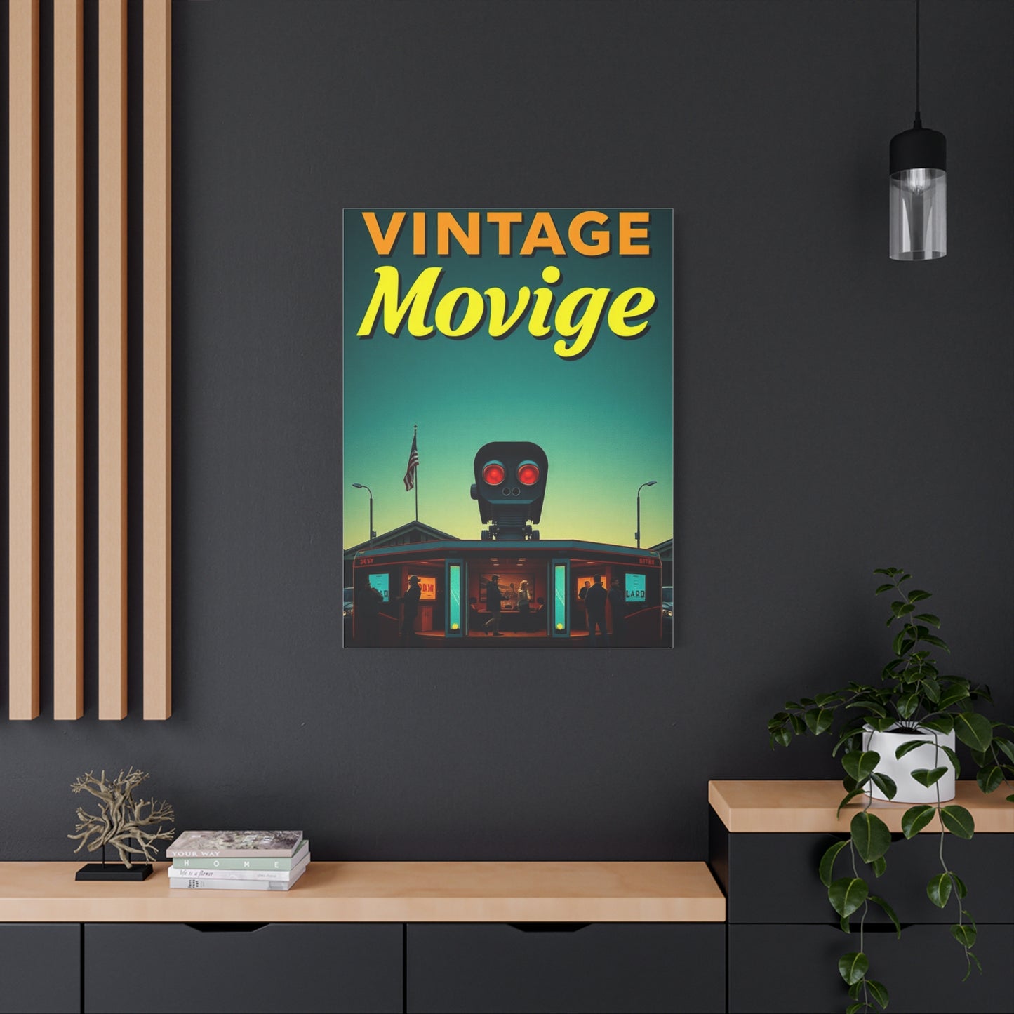 Elite Vintage Movie Posters Art Vision Wall Art & Canvas Print