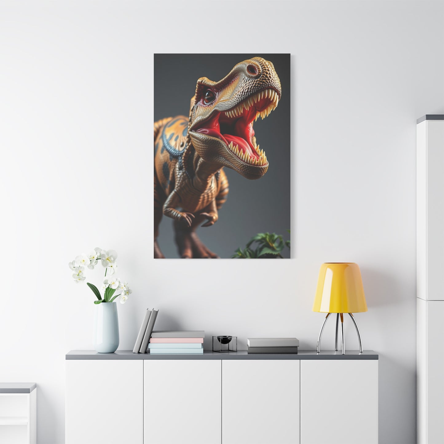 Vision Dinosaur Art Art Wall Art & Canvas Print