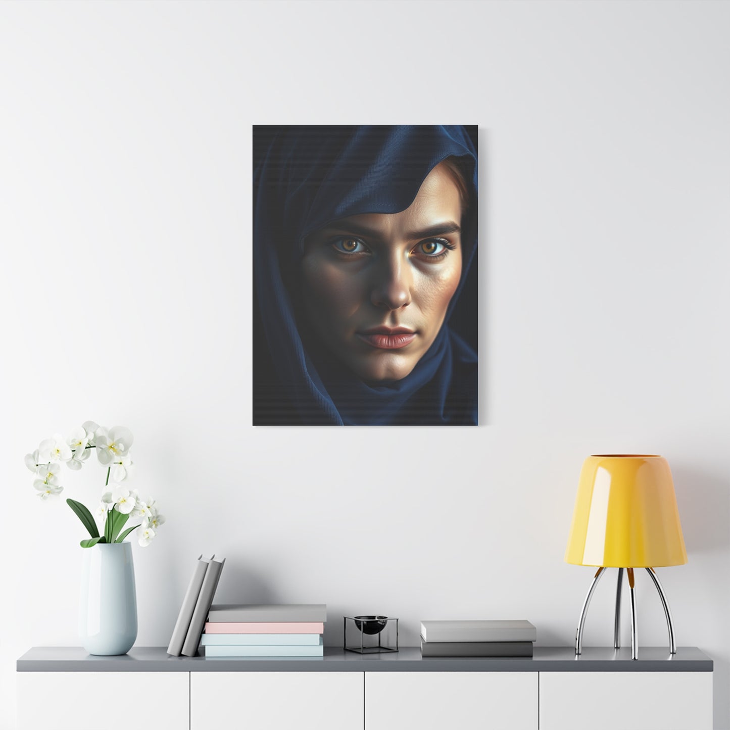 Supreme Navy Blue Art Collection Wall Art & Canvas Print