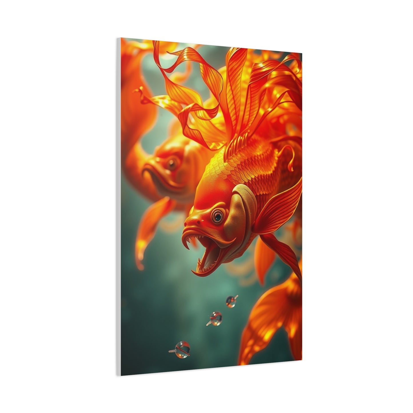 Ethereal Fins Elegance wall art & canvas print