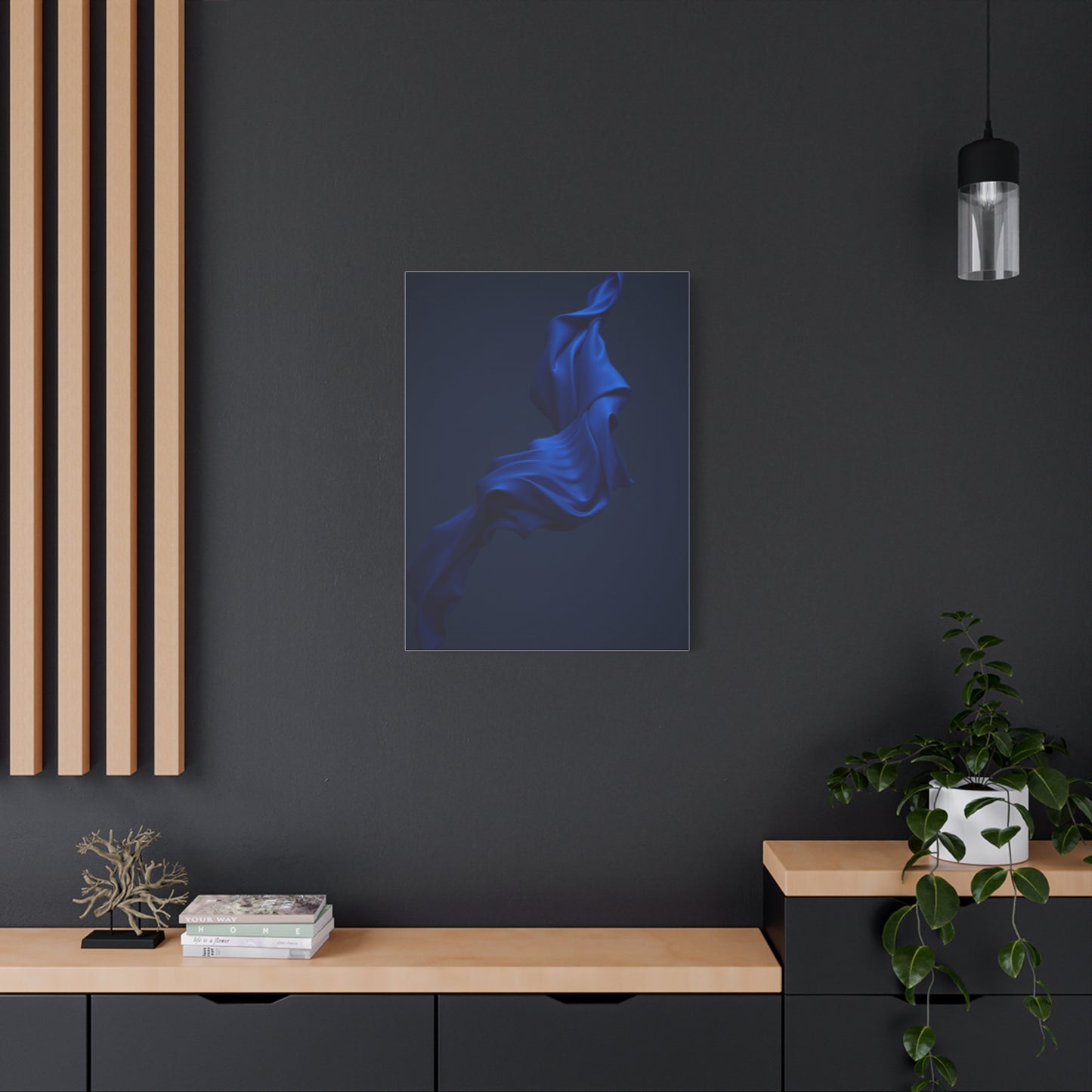 Navy Blue Art Supreme Gallery Wall Art & Canvas Print