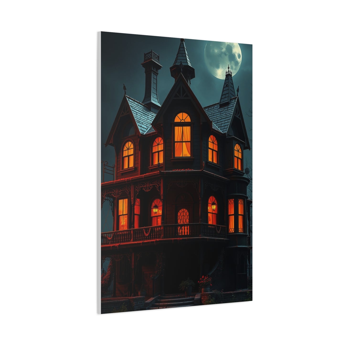 Haunted House Art Supreme Gallery Wall Art & Canvas Print
