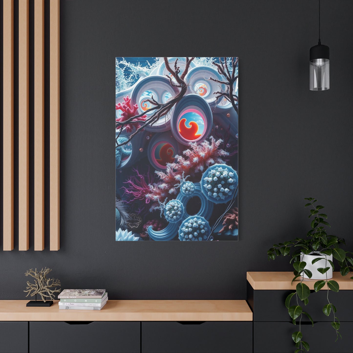 Luminous Lagoon Tableau Wall Art & Canvas Print