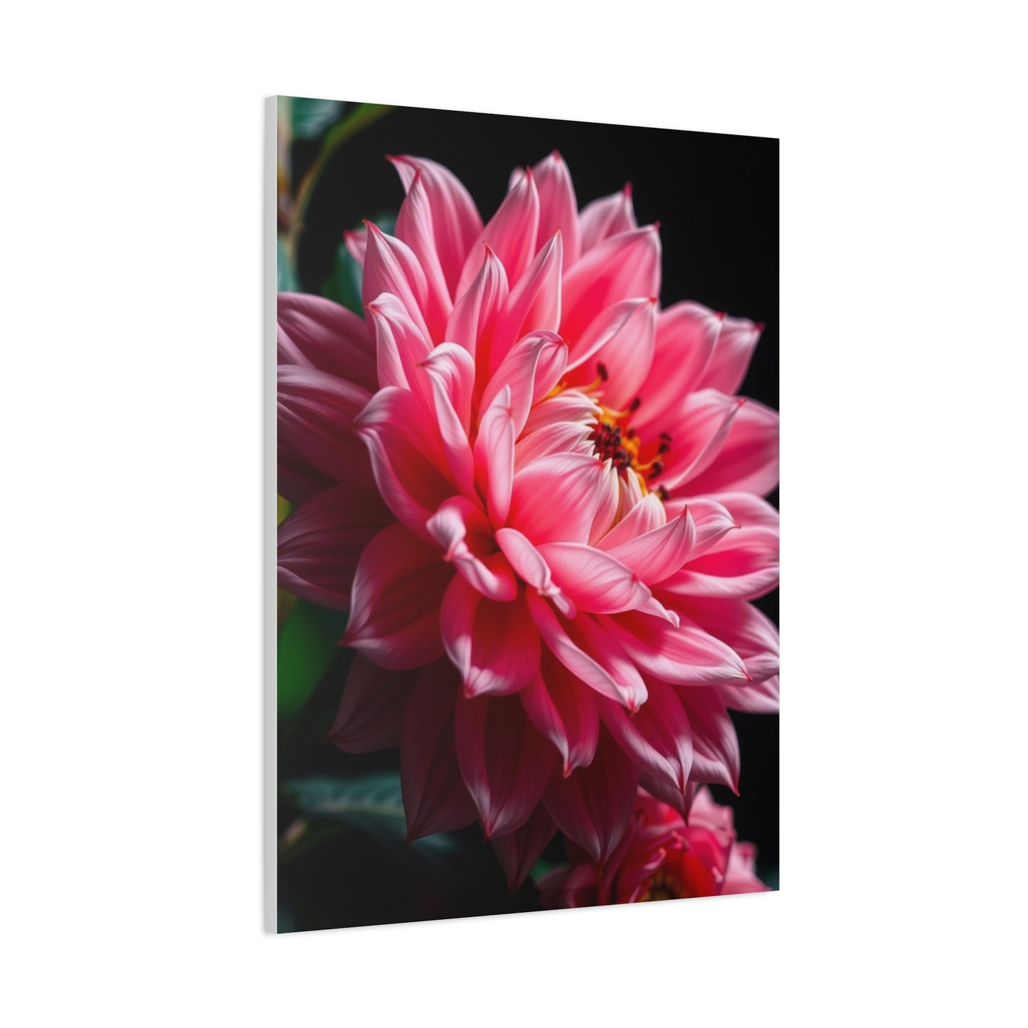 Petal Harmony Portrait Wall Art & Canvas Print
