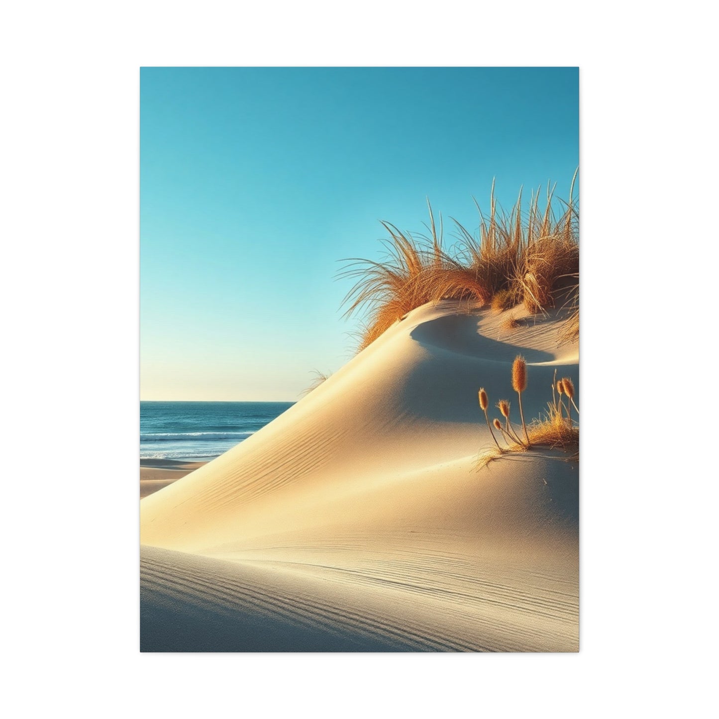 Vision Coastal Sand Dunes Art Art Wall Art & Canvas Print
