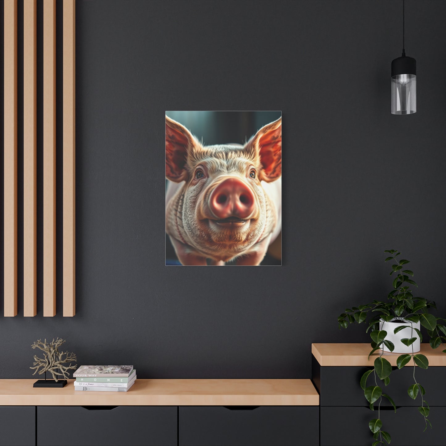 Pig Art Supreme Gallery Wall Art & Canvas Print