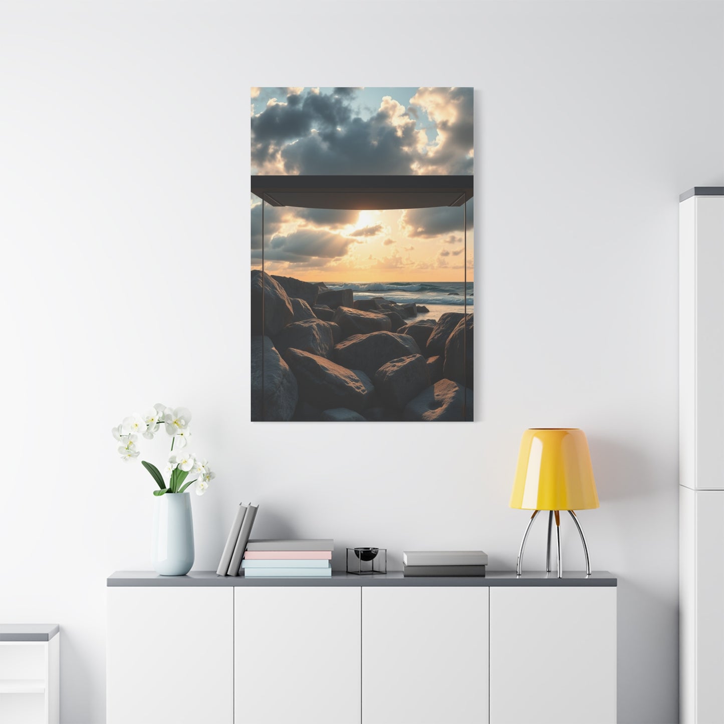 Coastal Panorama Elegance Wall Art & Canvas Print