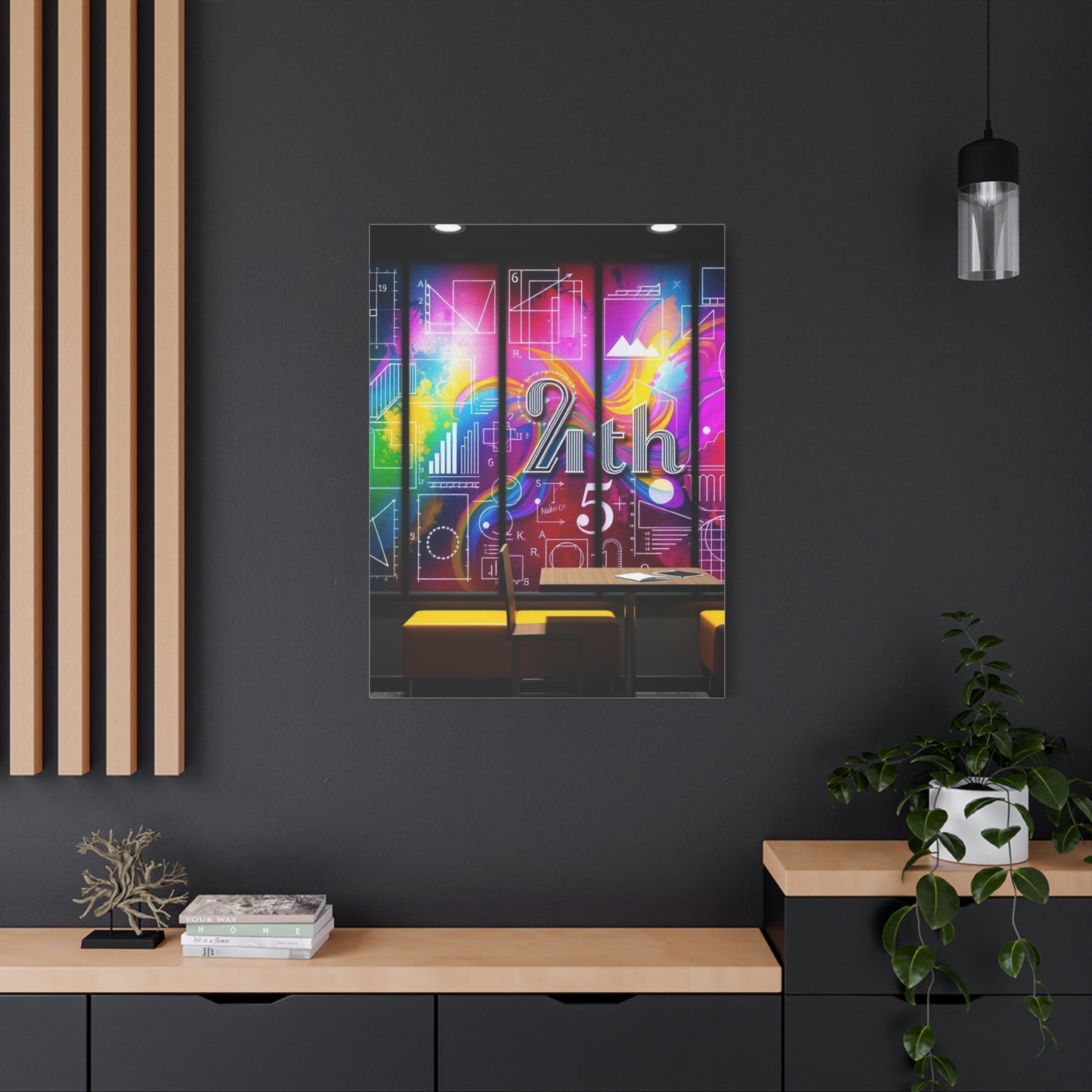 Modern Math Art for Creative Spaces Luxury Canvas Wall Art & Canvas Print