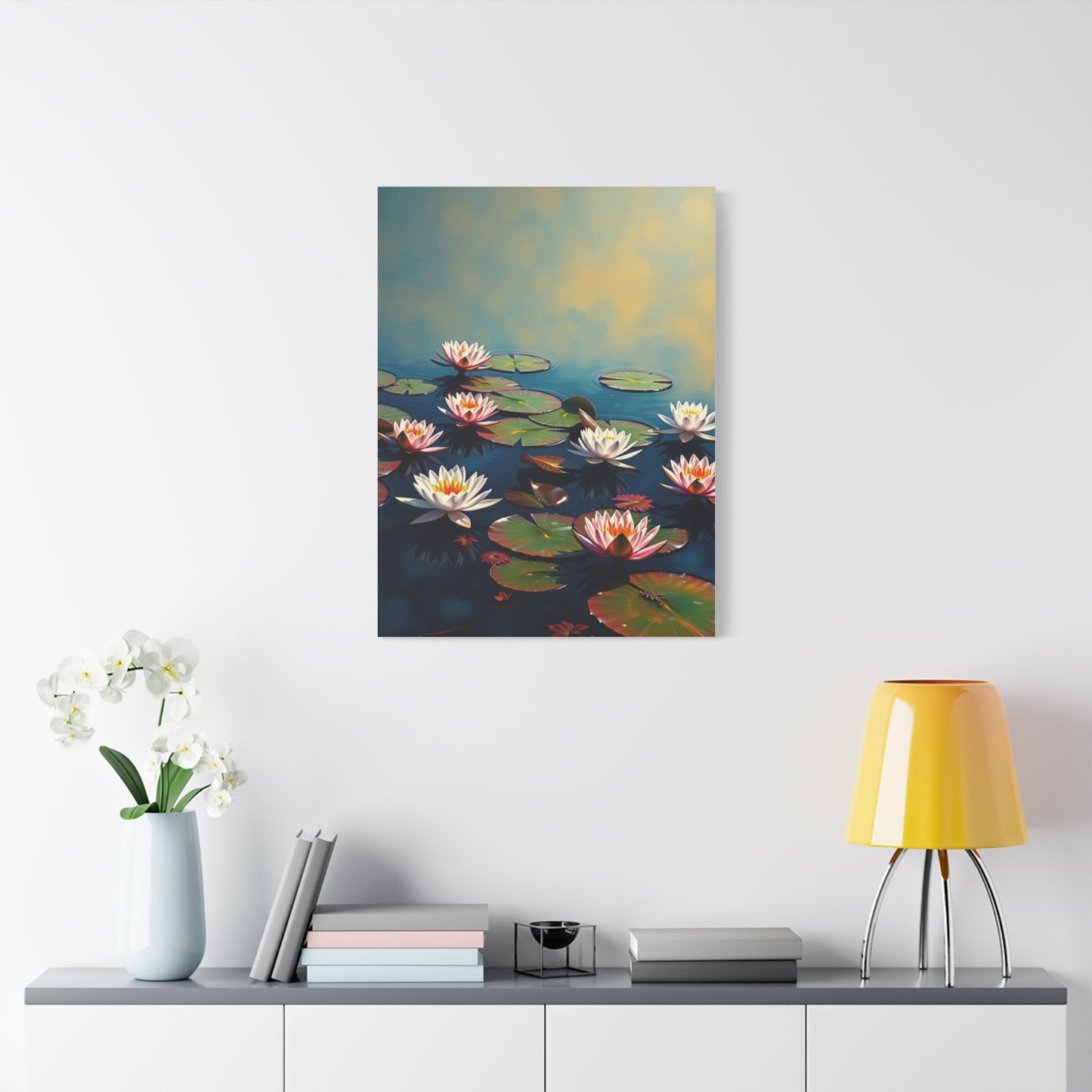 Claude Monet Water Lilies Art Supreme Gallery Wall Art & Canvas Print
