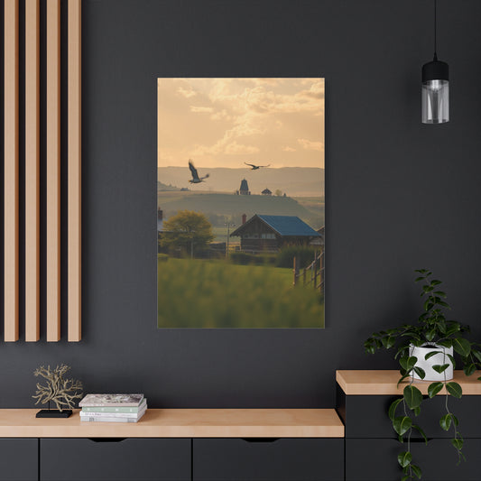 Pasture Bliss Canvas Wall Art & Canvas Print