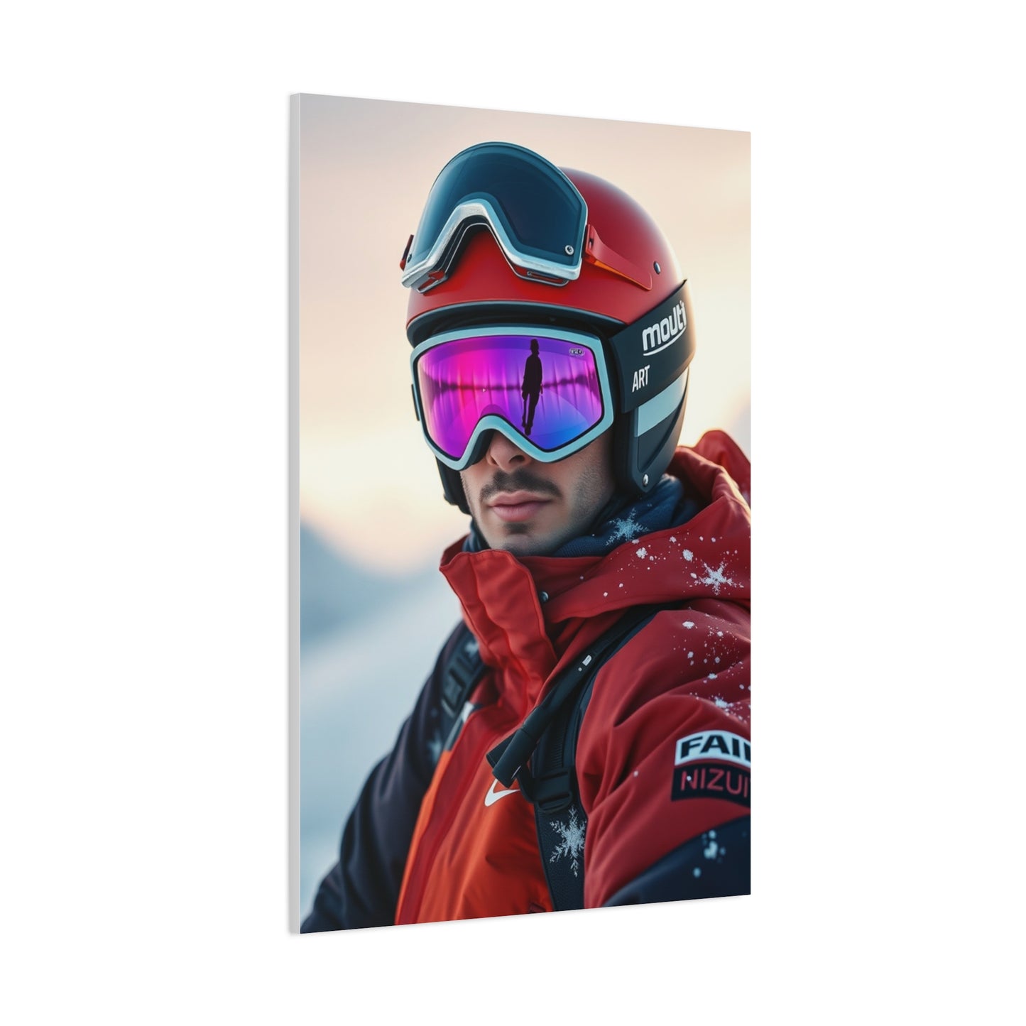 Skiing Art Refined Canvas Wall Art & Canvas Print