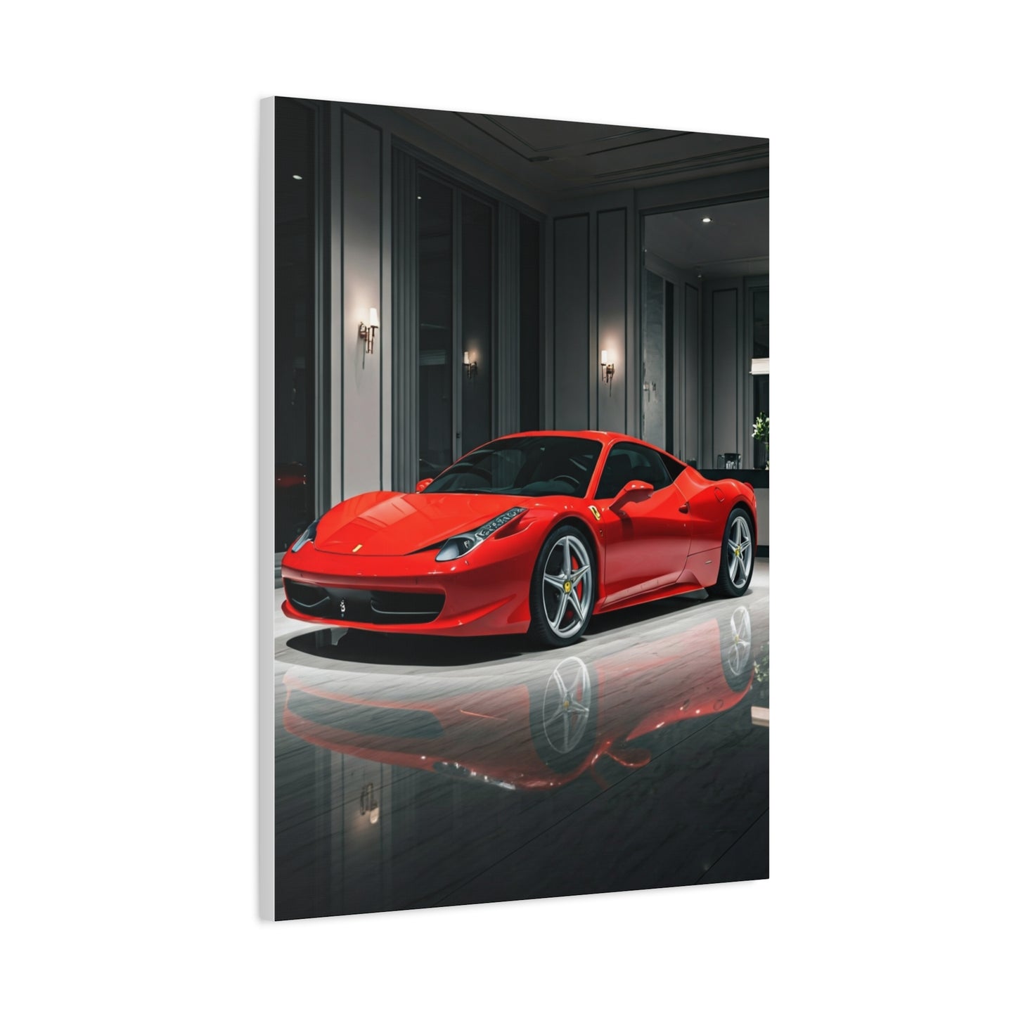 Ferrari 458 Italia European Supercar Elegance Wall Art & Canvas Prints