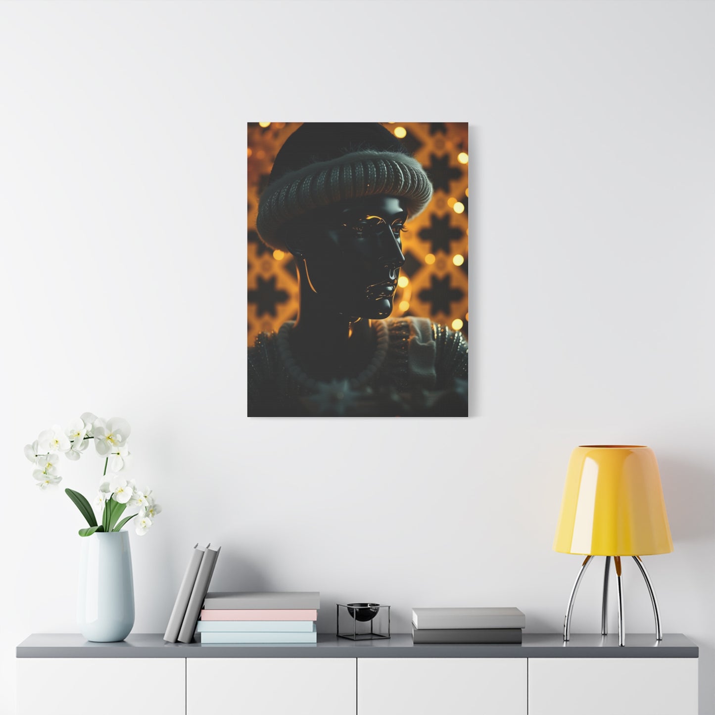 Black Christmas Art Luxury Canvas Wall Art & Canvas Print