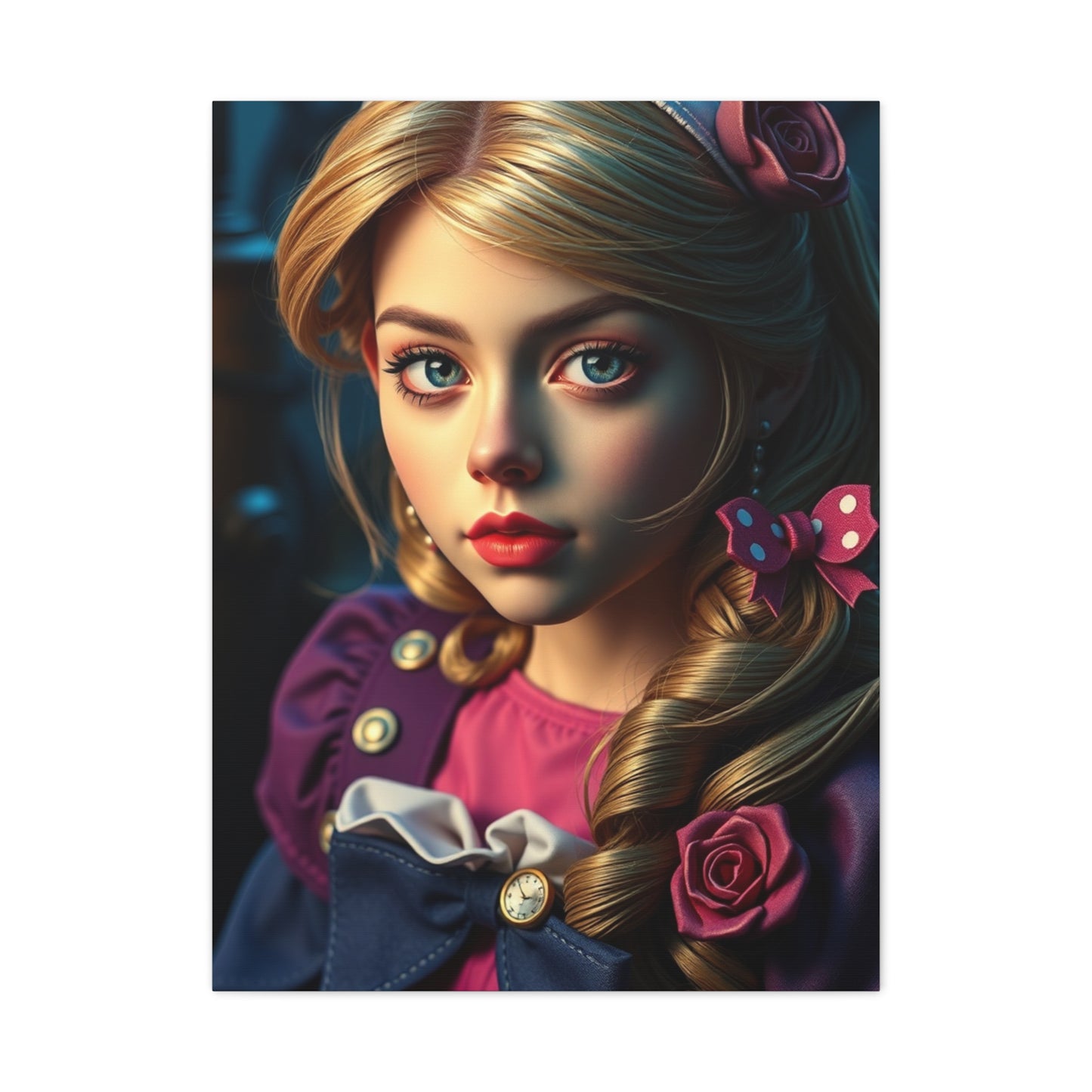 Alice In Wonderland Characters Art Luxury Canvas Wall Art & Canvas Print