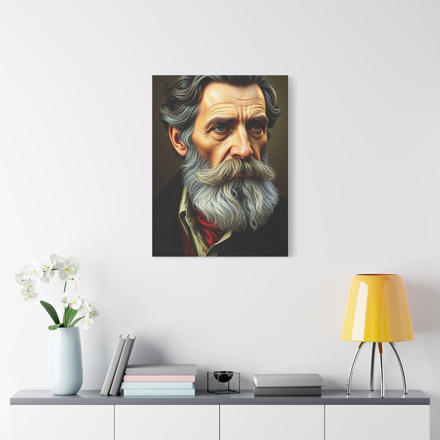 Luxuriant Calliebotte s Brushwork Canvas Wall Art & Canvas Print