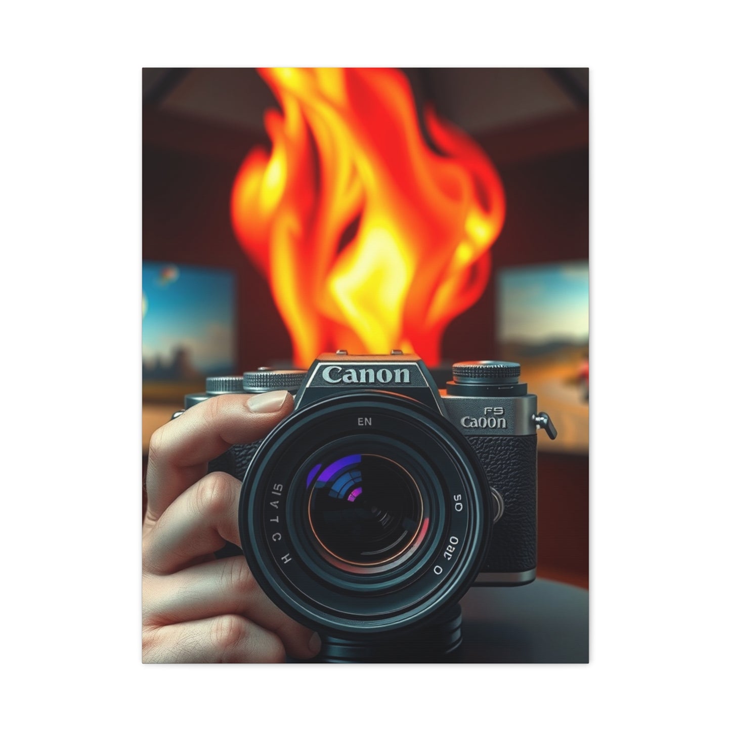 Ethereal Photo Artistry Plaque Wall Art & Canvas Print