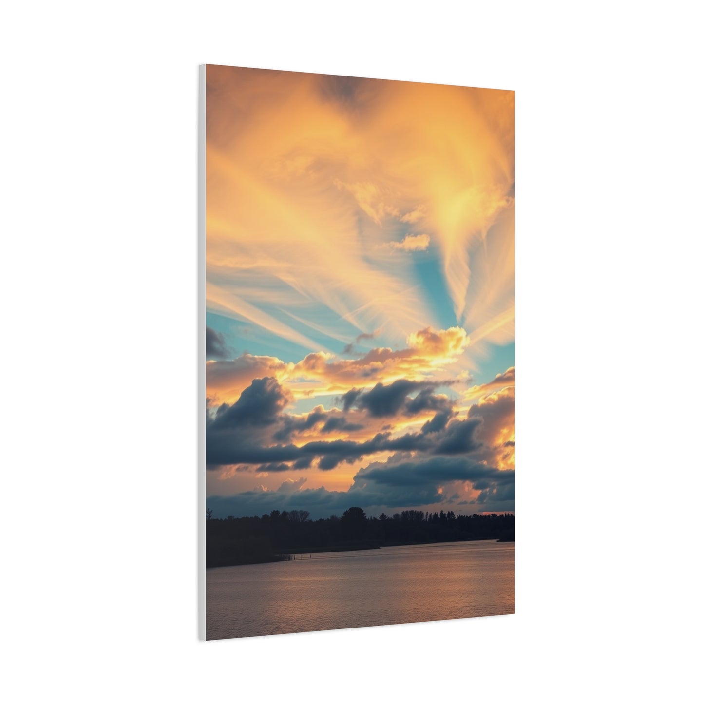Michigan Sky Media Art Luxury Canvas Wall Art & Canvas Print
