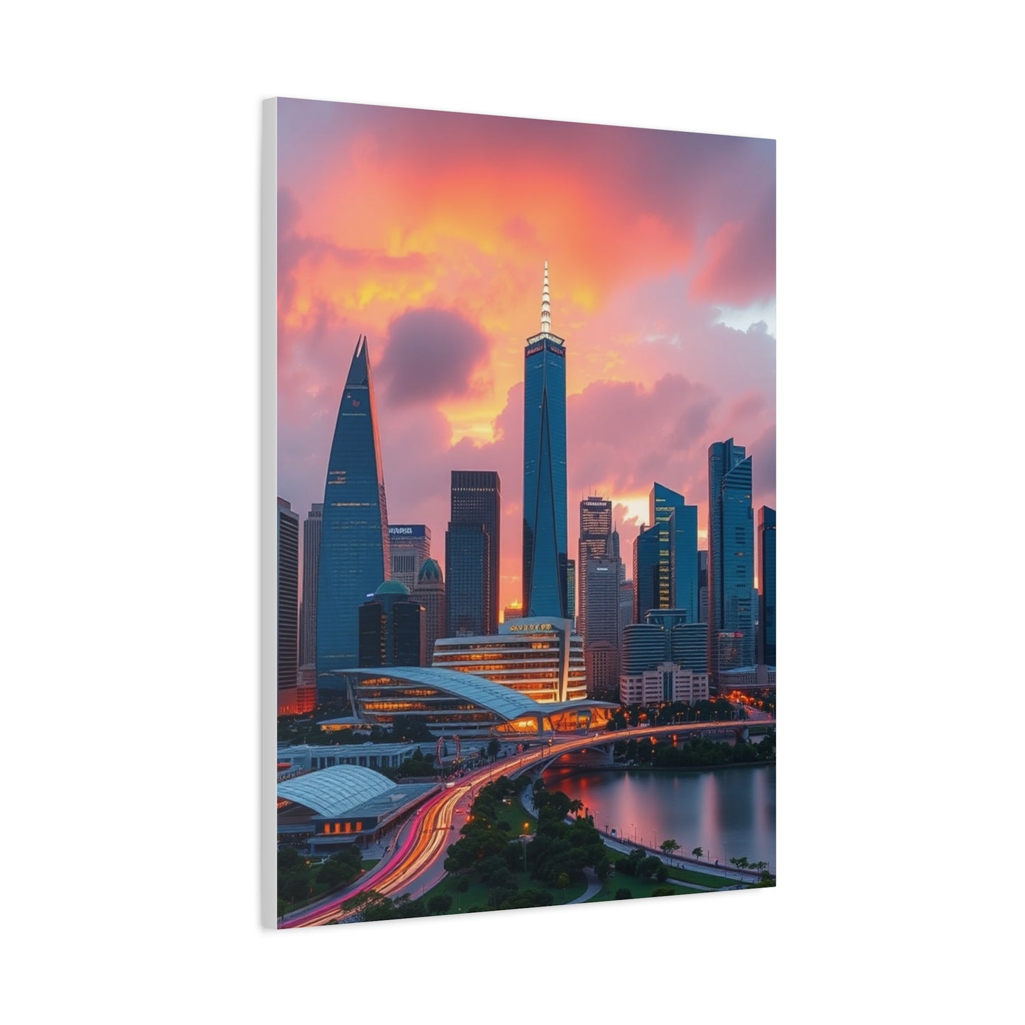 Supreme Houston Skylines Art Collection Wall Art & Canvas Print