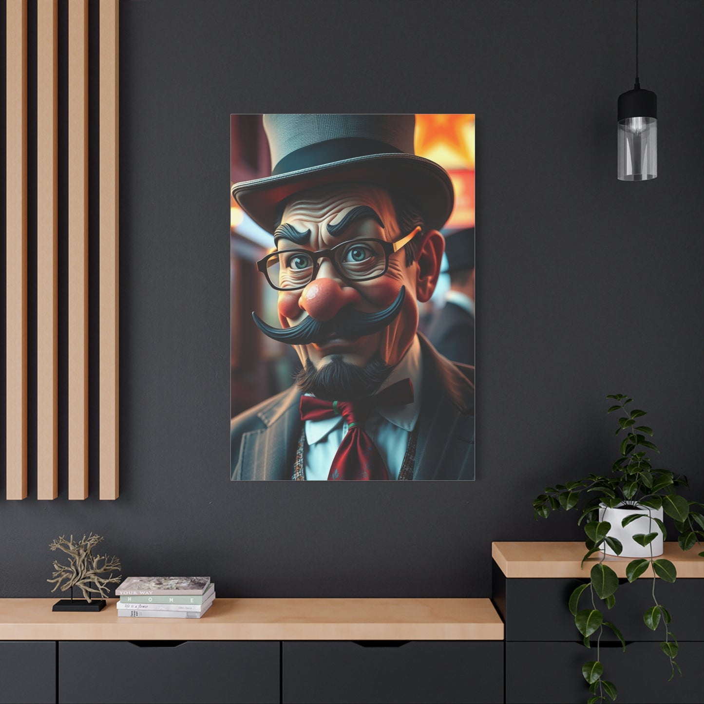 Rich Uncle Pennybags Art Supreme Gallery Wall Art & Canvas Print