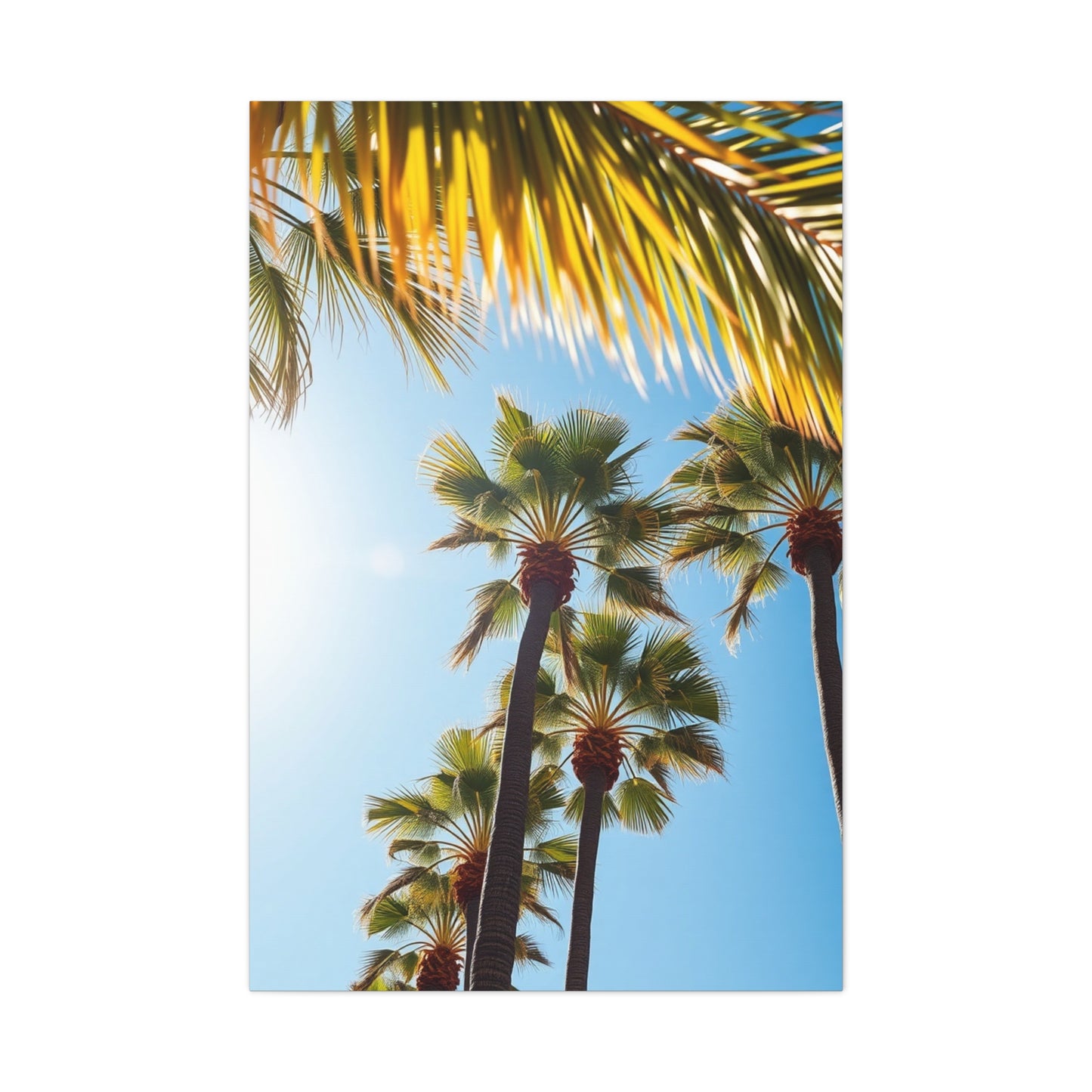 Palms of Paradise Canvas Wall Art & Canvas Print
