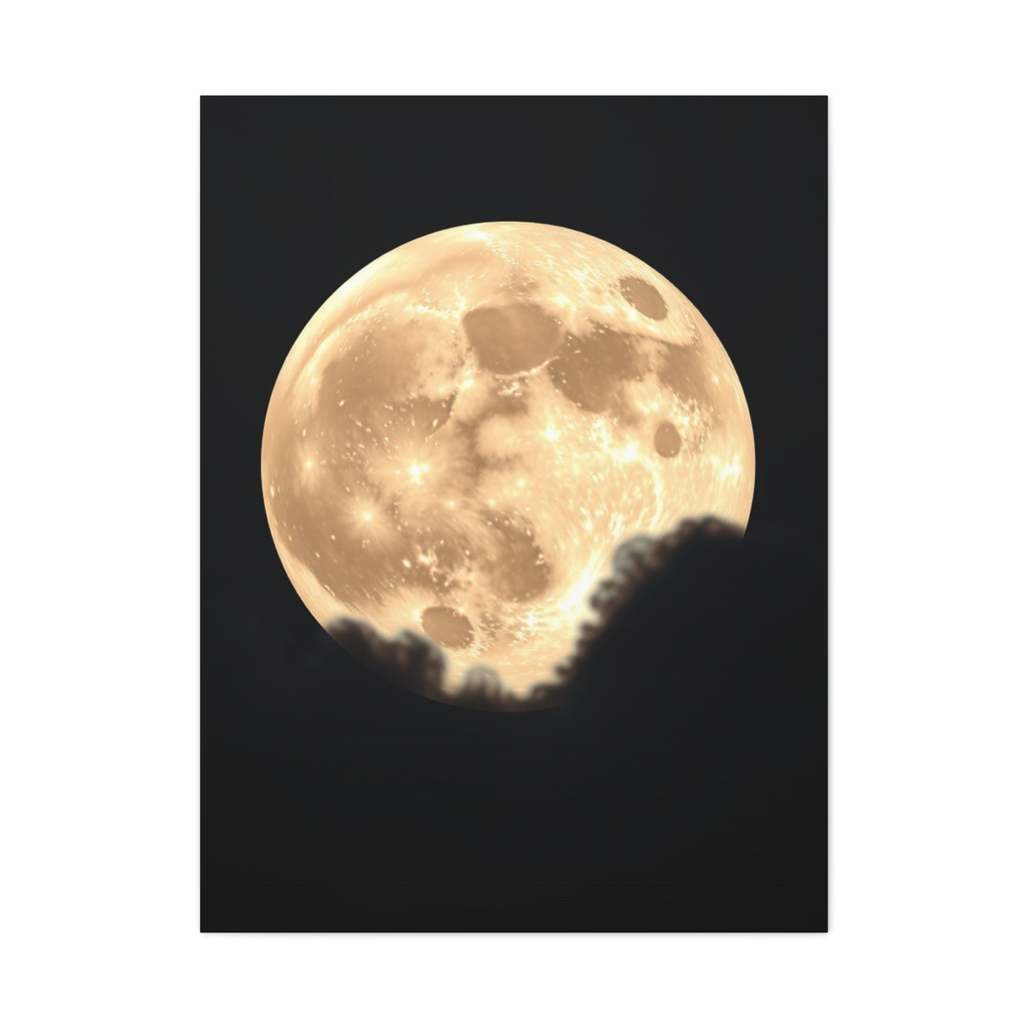 Lunar Essence Wall Masterpiece Wall Art & Canvas Print