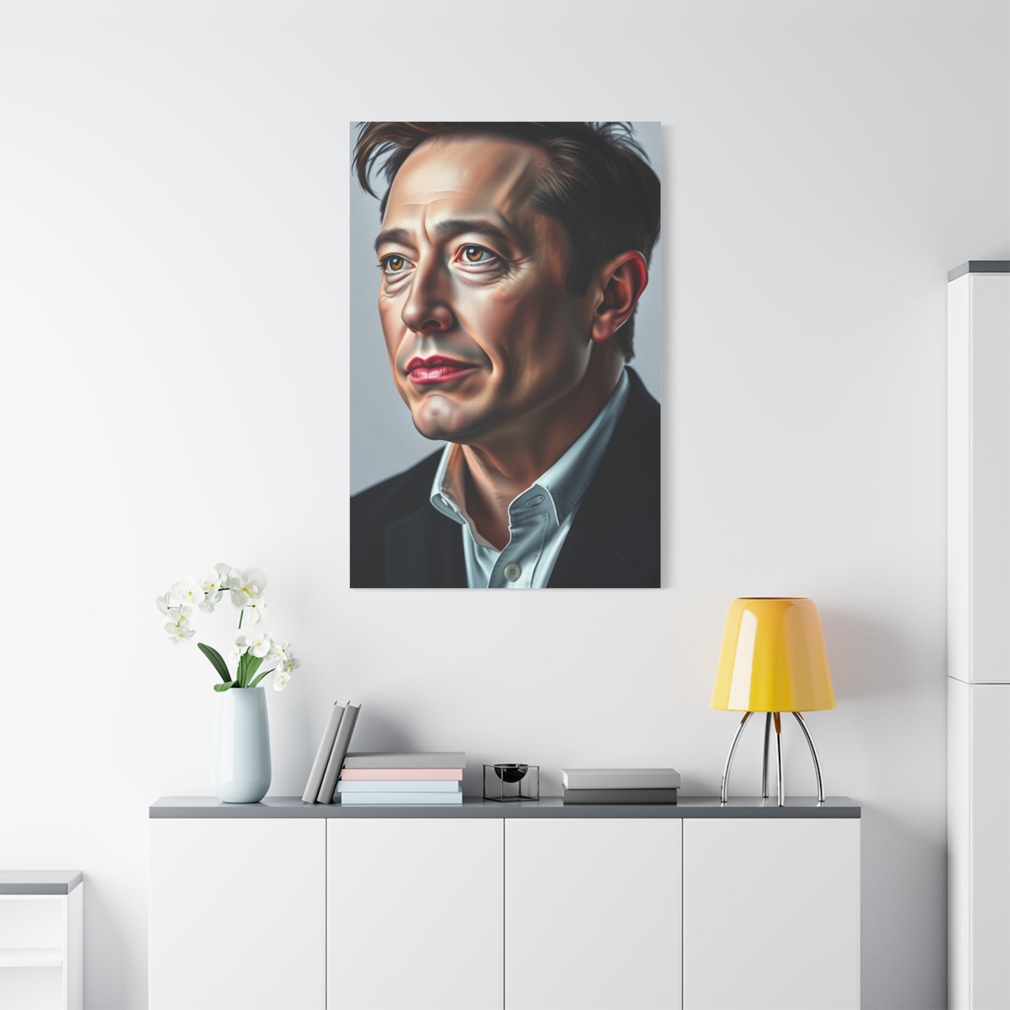 Supreme Elon Musk Art Collection Wall Art & Canvas Print