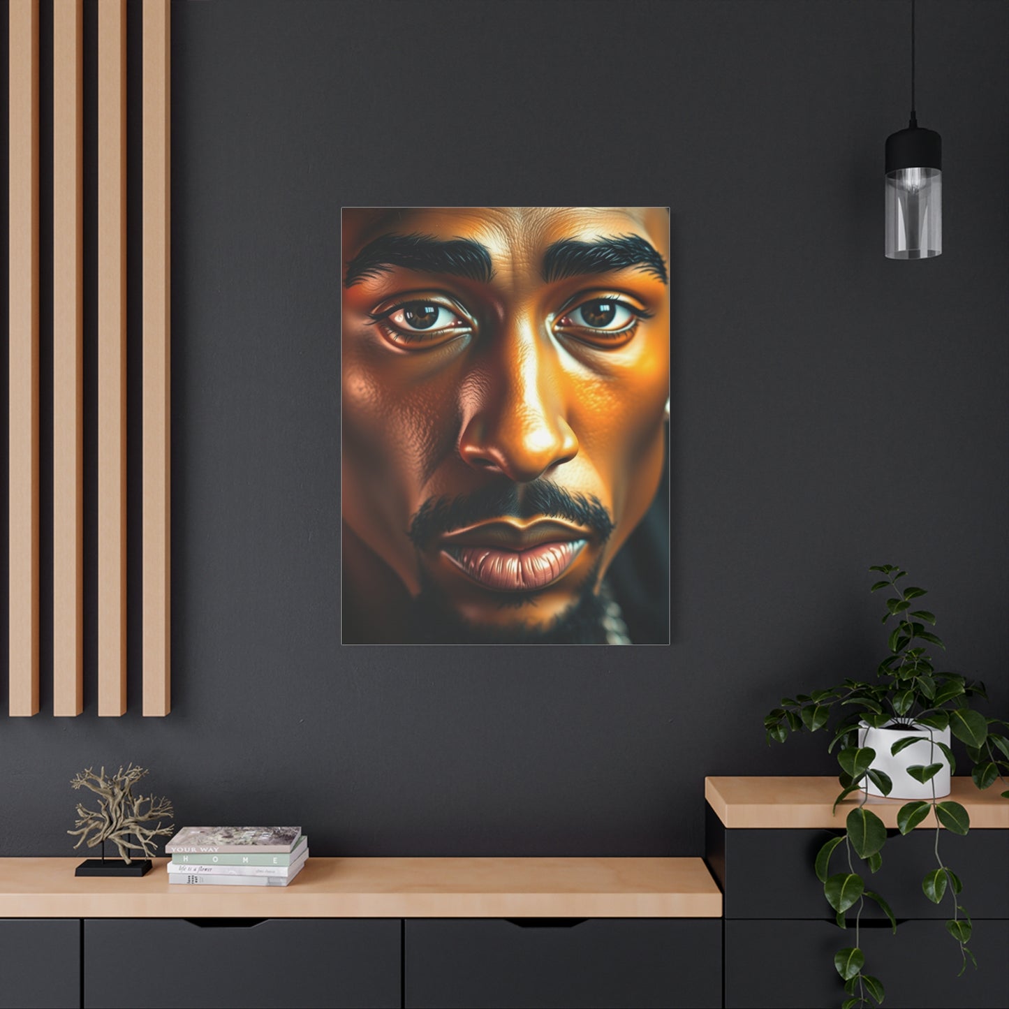 Iconoclastic Bard Portrait Wall Art & Canvas Print