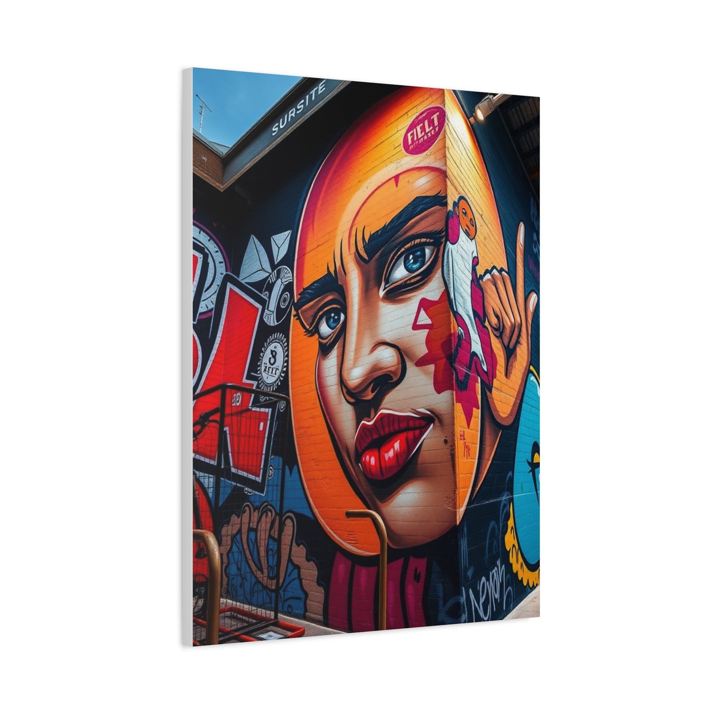 Modern Urbane Masterpiece Wall Art & Canvas Print