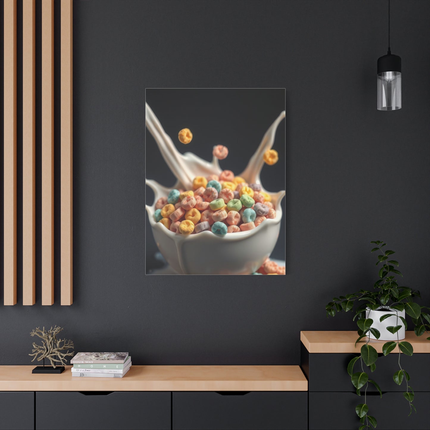 Rich Lattice of Loops Artwork Wall Art & Canvas Print