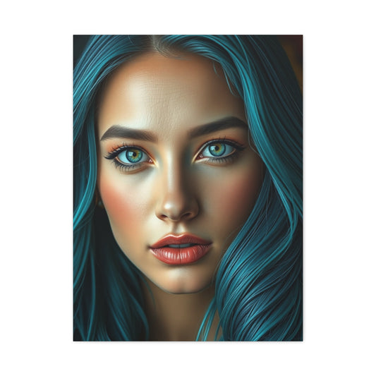 Azure Reverie Canvas wall art & canvas print