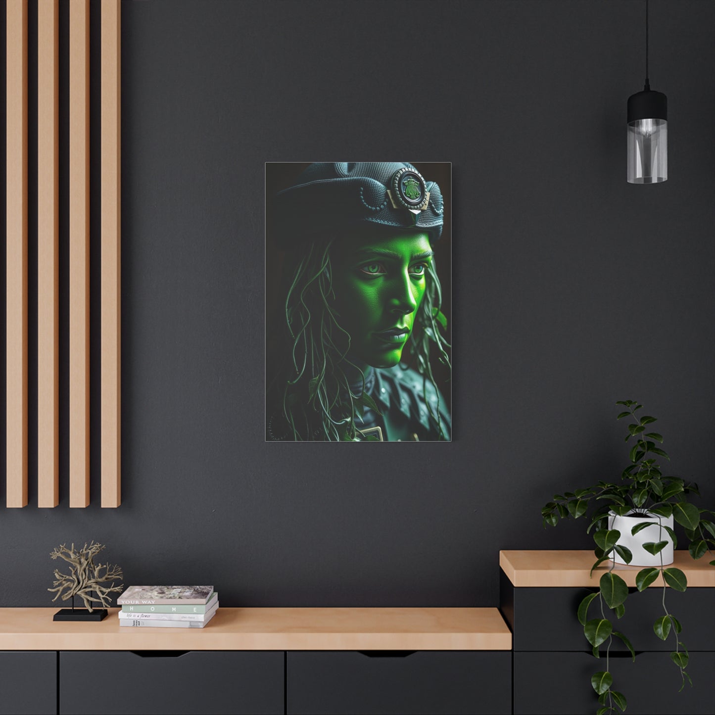 Forest Symphony Painting Wall Art & Canvas Print