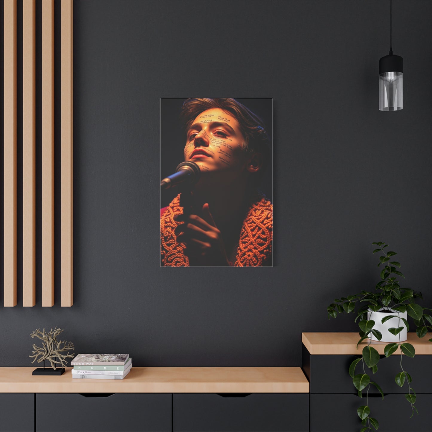 Melodic Verses Elegance wall art & canvas print