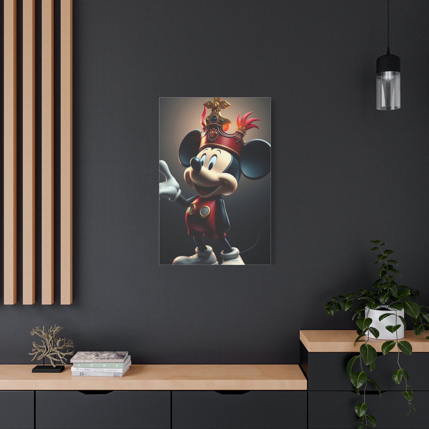 Mickey Grandeur Gallery Wall Art & Canvas Print