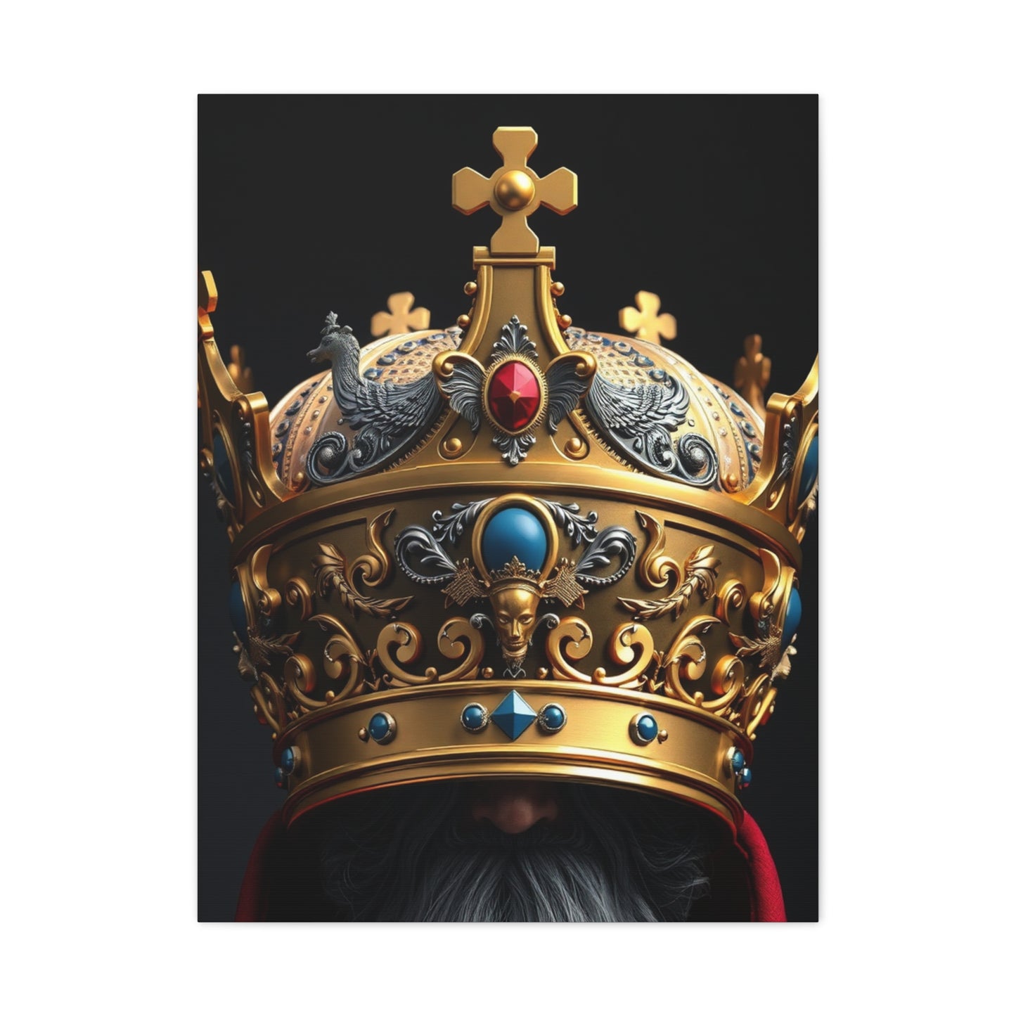 Masterpiece Crown Art Vision Wall Art & Canvas Print