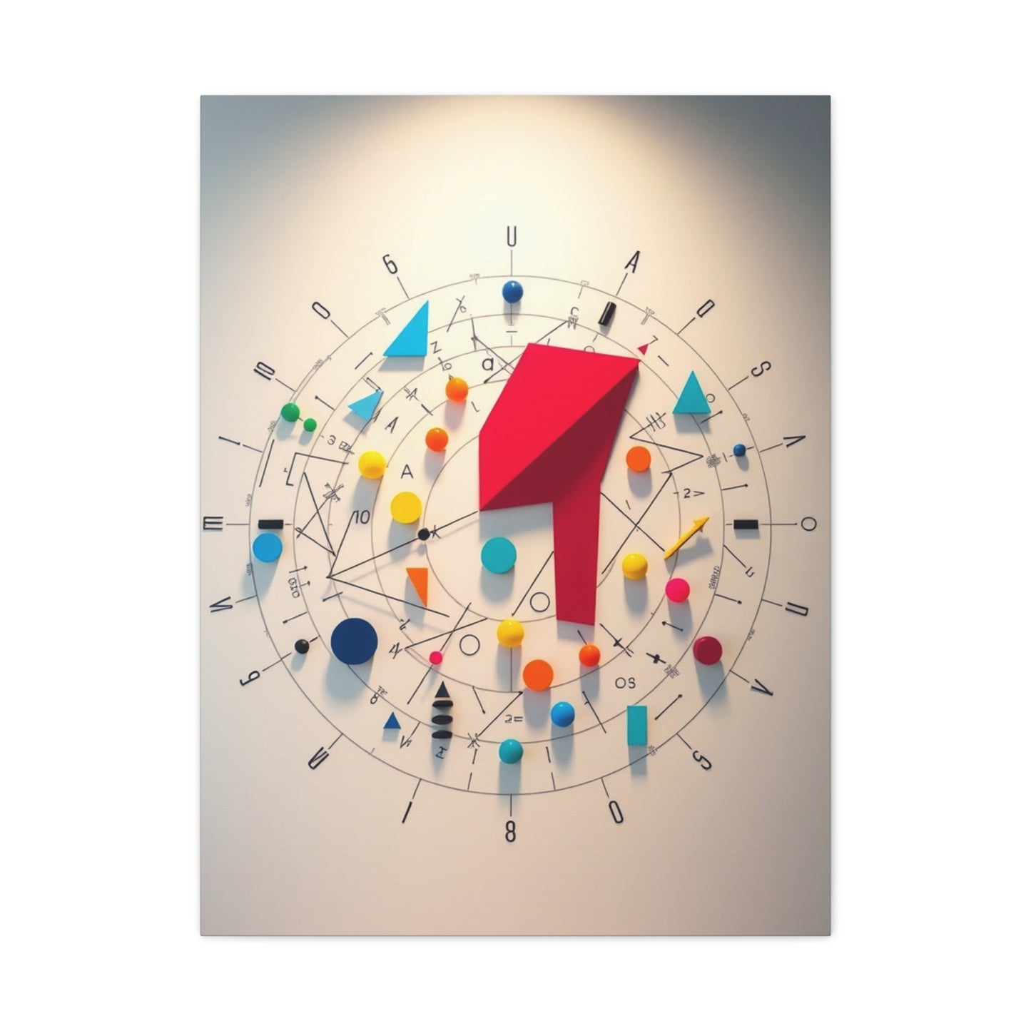 Modern Math Art for Creative Spaces Supreme Gallery Wall Art & Canvas Print