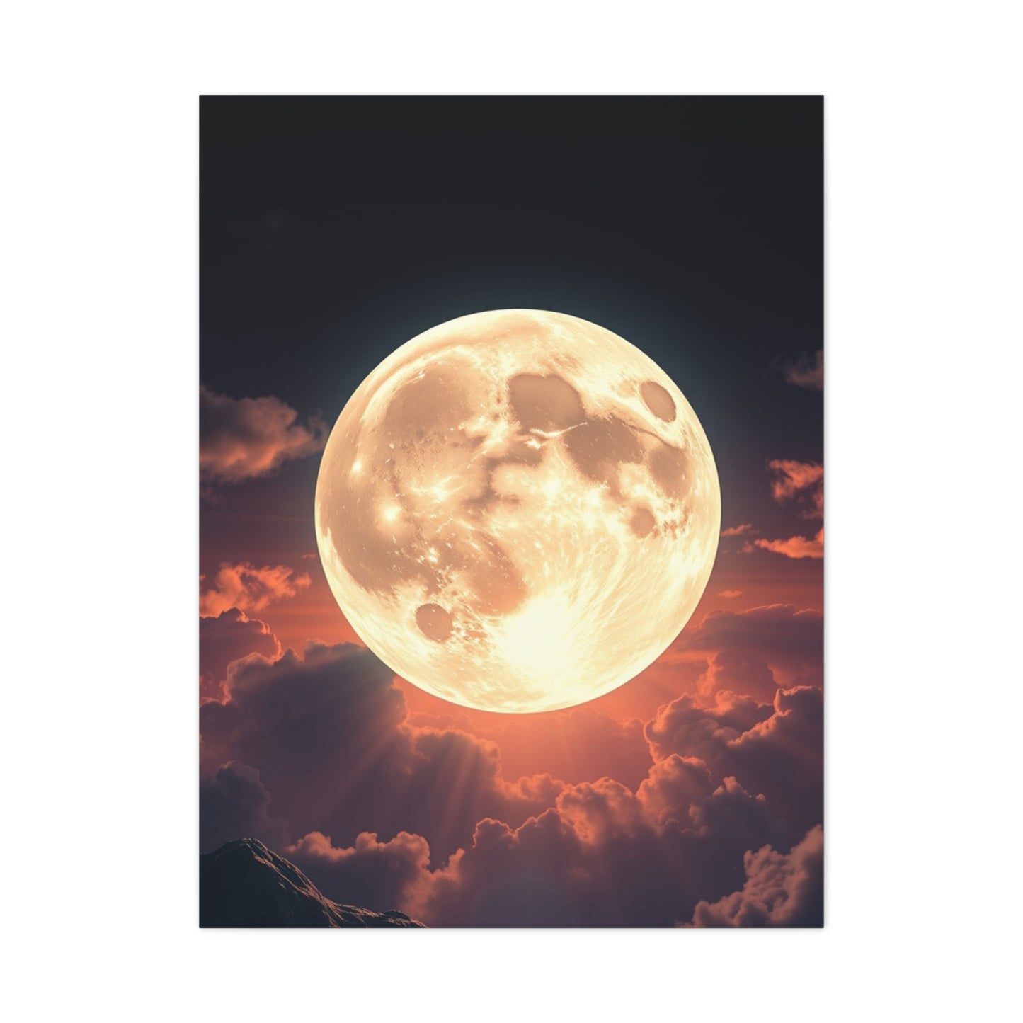 Mystical Moonlight Art Wall Art & Canvas Print