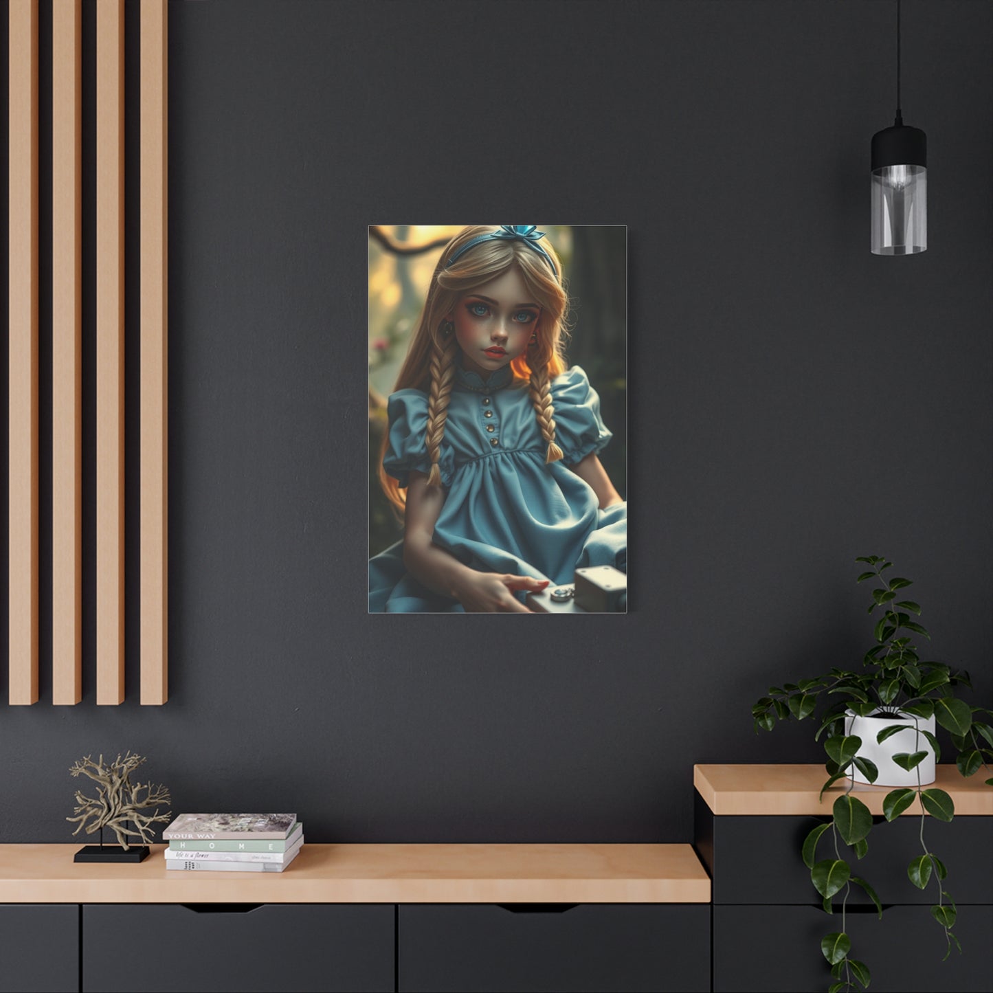 Supreme Alice In Wonderland Characters Art Collection Wall Art & Canvas Print