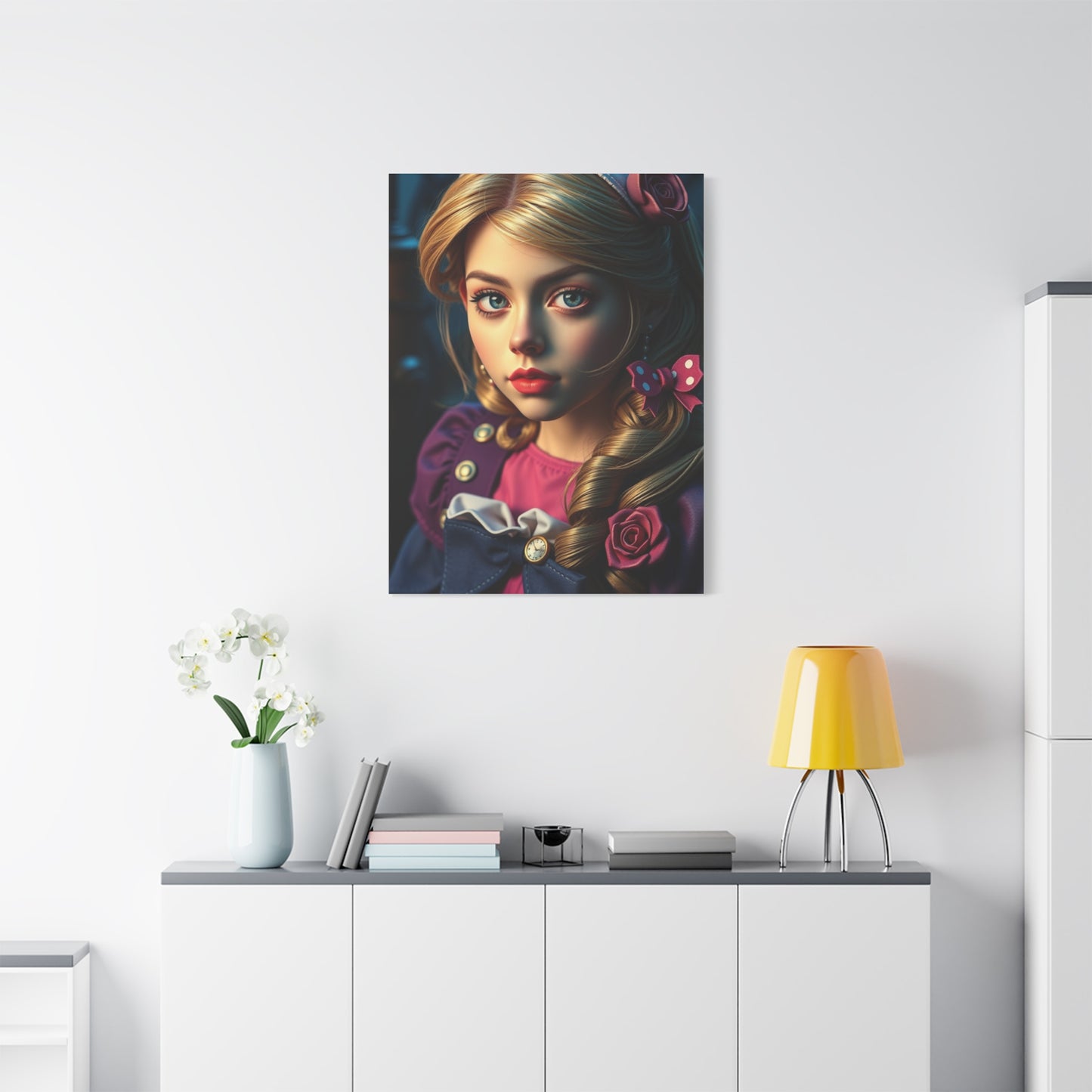 Alice In Wonderland Characters Art Luxury Canvas Wall Art & Canvas Print