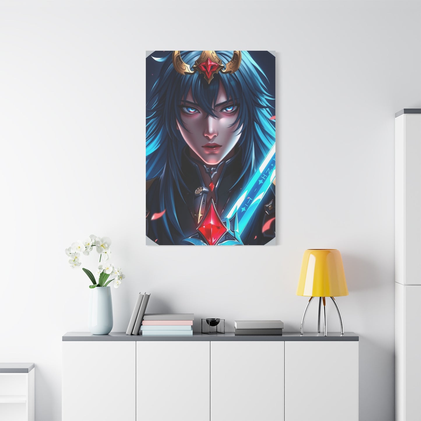 Elite Demon Slayer Characters Art Vision Wall Art & Canvas Print