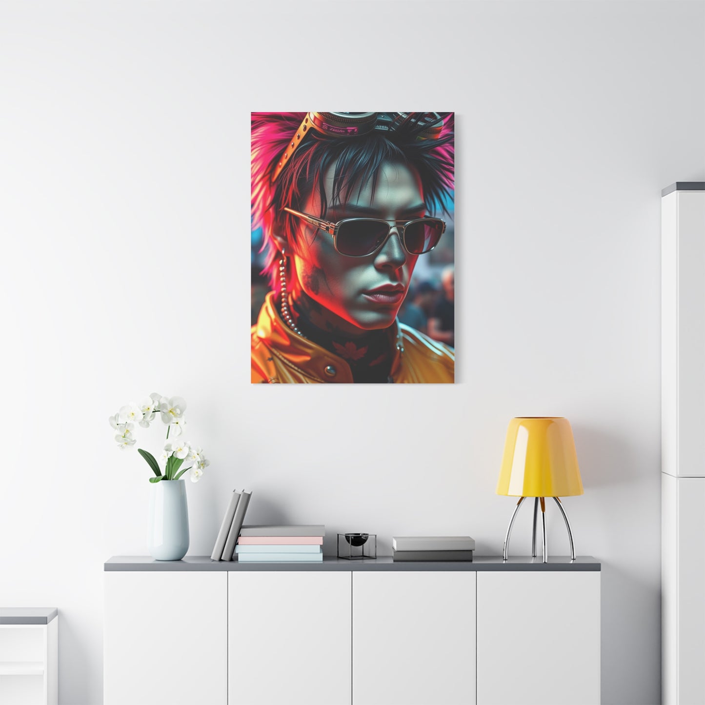 Avant-Garde Grit Art Wall Art & Canvas Print