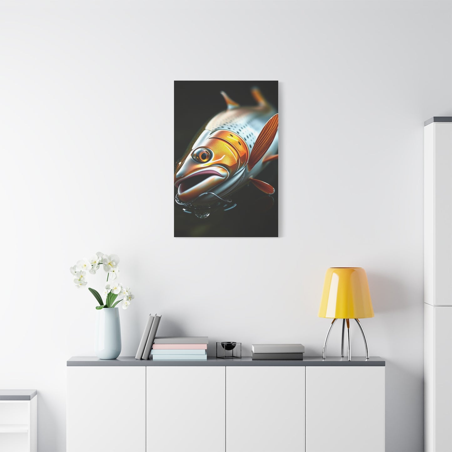 Masterpiece Trout Art Vision Wall Art & Canvas Print