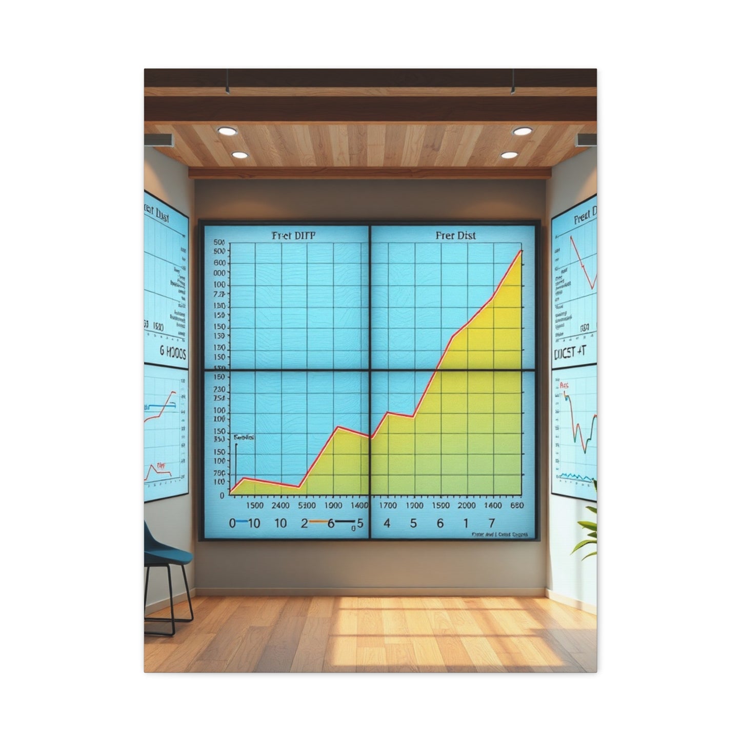 Vision Modern Math Art for Creative Spaces Art Wall Art & Canvas Print