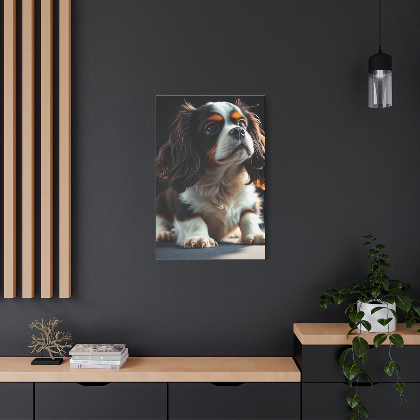 Cavalier King Charles Spaniels Art Luxury Canvas Wall Art & Canvas Print
